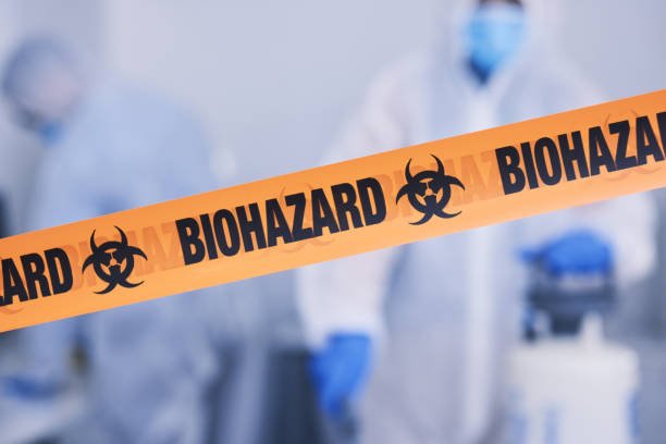 Professional Biohazard technician working in Galveston, TX